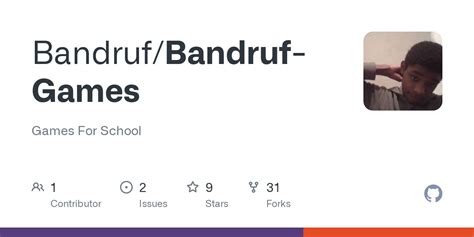 bandruf games history facts|GitHub .